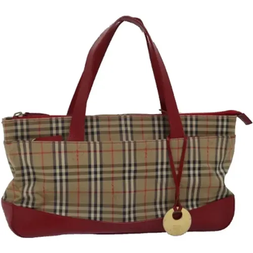 Pre-owned Canvas Handtaschen , Damen, Größe: ONE Size - Burberry Vintage - Modalova