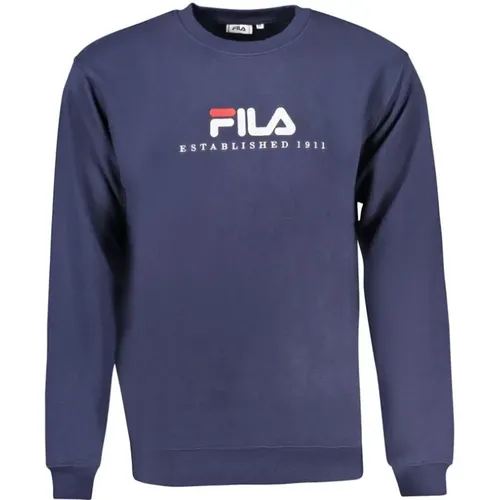 Cotton Sweater , male, Sizes: L, XL - Fila - Modalova