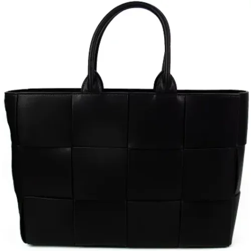 Pre-owned Tote Bags, female, , Size: ONE SIZE Pre-owned Leather shoulder-bags - Bottega Veneta Vintage - Modalova