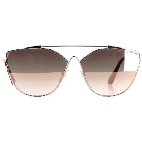 Pre-owned Metal sunglasses , female, Sizes: ONE SIZE - Tom Ford Pre-owned - Modalova