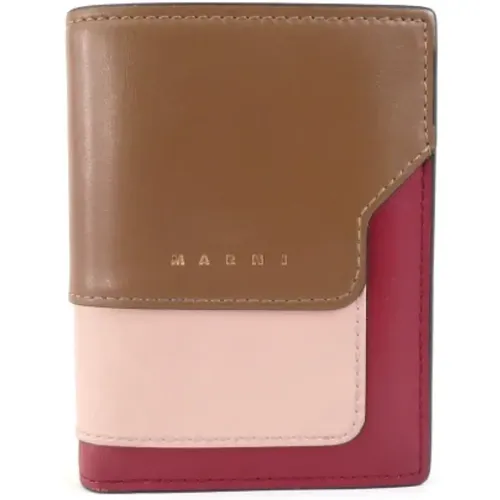 Pre-owned Wallets, female, , Size: ONE SIZE Pre-owned Leather wallets - Marni Pre-owned - Modalova