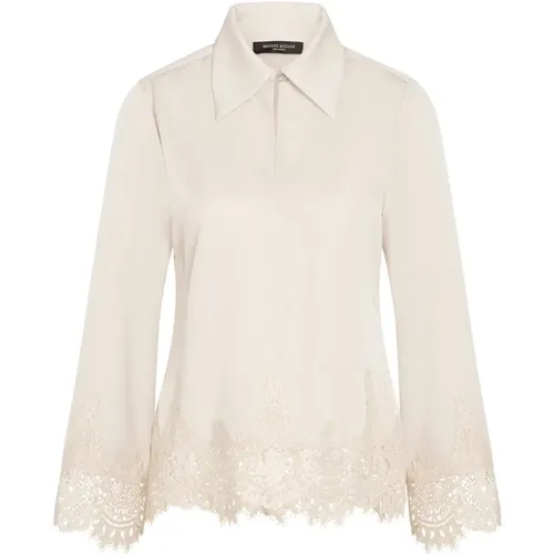 Elegant Embroidered Blouse Cedarsbbelaina , female, Sizes: XS, XL, 2XL, S, M, L - Bruuns Bazaar - Modalova