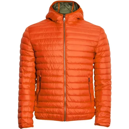 Down Jackets, male, , Size: S Polyester Hooded Jacket - Colmar - Modalova