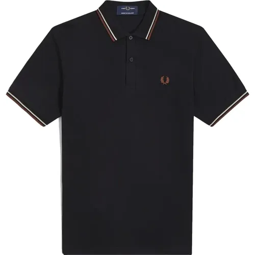 Polo Shirts, male, , Size: 3XS Original Twin Tipped Polo - Fred Perry - Modalova