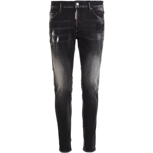 Slim Fit Jeans , male, Sizes: L - Dsquared2 - Modalova