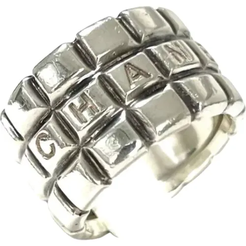 Pre-owned Jewellery, female, , Size: ONE SIZE Pre-owned Silver chanel-jewelry - Chanel Vintage - Modalova