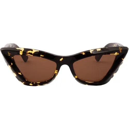 Angle Sunglasses , female, Sizes: 53 MM - Bottega Veneta - Modalova