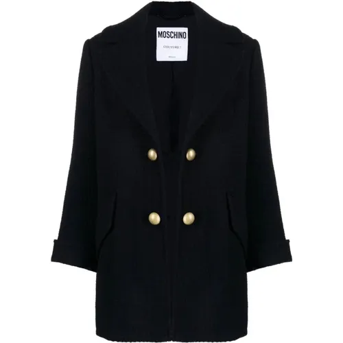 Jacket , female, Sizes: 2XS - Moschino - Modalova