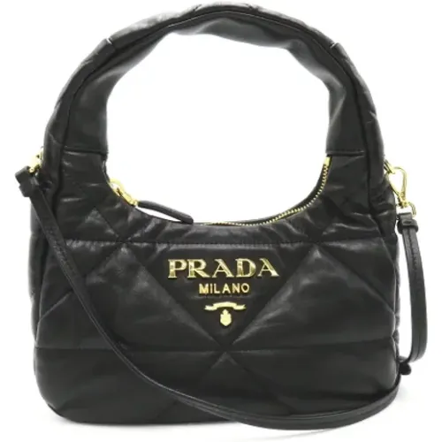 Pre-owned Handbags, female, , Size: ONE SIZE Pre-owned Leather prada-bags - Prada Vintage - Modalova