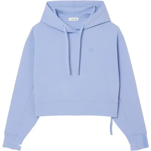 Hoodies, female, , Size: S Cotton Hoodie - Lacoste - Modalova