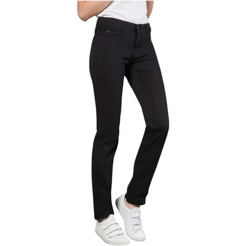 Dream Jeans Straight-Leg Blaue Waschung , Damen, Größe: 2XL - MAC - Modalova