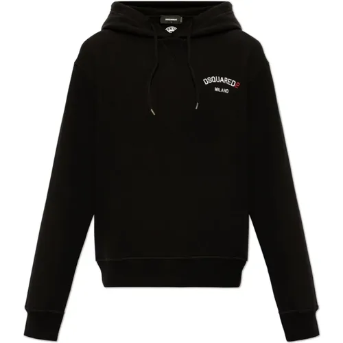 Sweatshirt mit Logo , Herren, Größe: 2XL - Dsquared2 - Modalova