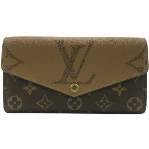 Pre-owned Canvas wallets , female, Sizes: ONE SIZE - Louis Vuitton Vintage - Modalova