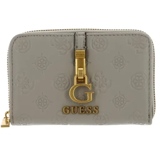 Wallets & Cardholders, female, , Size: ONE SIZE Women's Zip Wallet G James Logo - Guess - Modalova