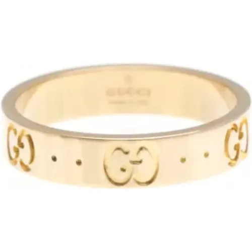 Pre-owned Rose Gold rings , female, Sizes: ONE SIZE - Gucci Vintage - Modalova