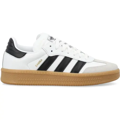 Sneakers, male, , Size: 5 1/2 US Samba XLG Leather Sneakers - Adidas - Modalova