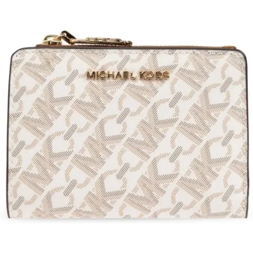 Wallets & Cardholders, female, , Size: ONE SIZE Chic Logo Print Wallet in - Michael Kors - Modalova