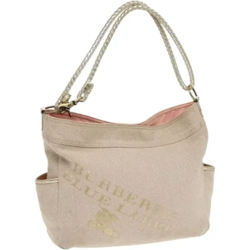 Pre-owned Shoulder Bags, female, , Size: ONE SIZE Pre-owned Canvas shoulder-bags - Burberry Vintage - Modalova