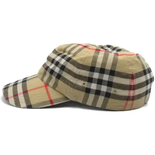 Pre-owned Accessories, female, , Size: ONE SIZE Pre-owned Cotton hats - Burberry Vintage - Modalova