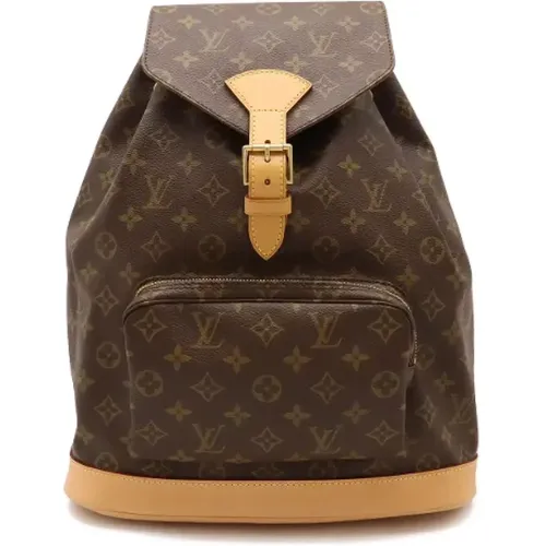 Pre-owned Backpacks, male, , Size: ONE SIZE Pre-owned Canvas shoulder-bags - Louis Vuitton Vintage - Modalova