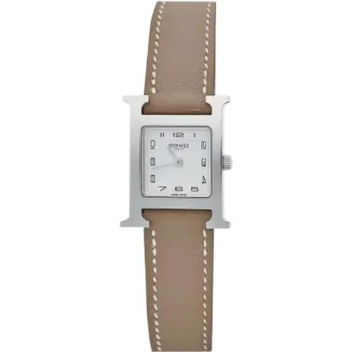 Pre-owned Watches, female, , Size: ONE SIZE Pre-owned Stainless Steel watches - Hermès Vintage - Modalova