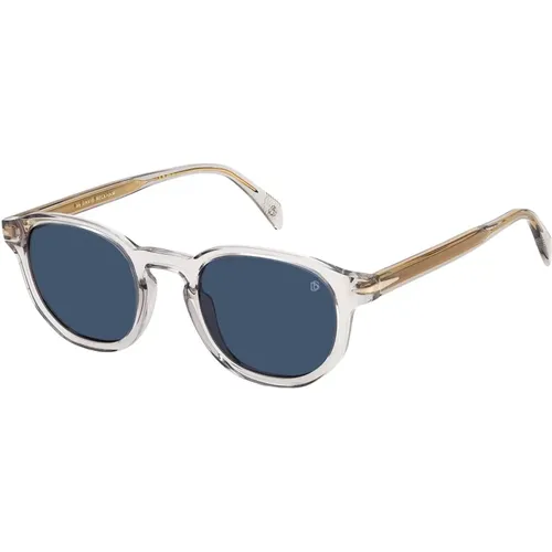 DB 1007/S Sunglasses,/Grey Sunglasses DB 1007/S,David Beckham Sonnenbrille DB 1007/S,/Blue Shaded Sunglasses,Grey Horn/Pink Sunglasses - Eyewear by David Beckham - Modalova
