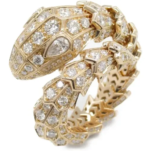 Pre-owned Jewellery, female, , Size: ONE SIZE Pre-owned Metal rings - Bvlgari Vintage - Modalova