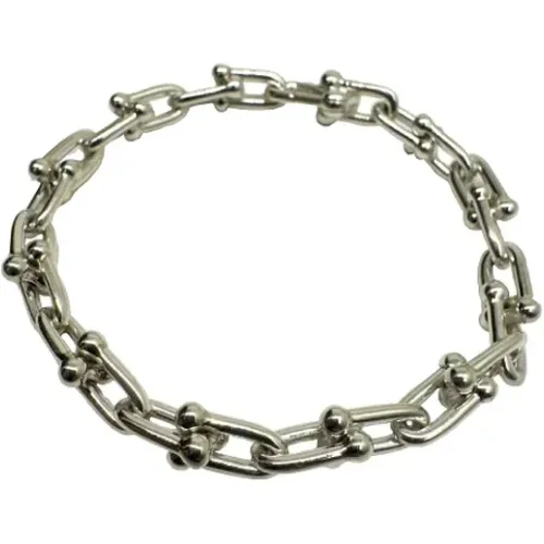 Pre-owned Jewellery, unisex, , Size: ONE SIZE Pre-owned Silver bracelets - Tiffany & Co. Pre-owned - Modalova