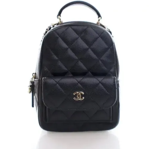 Pre-owned Backpacks, female, , Size: ONE SIZE Pre-owned Leather chanel-bags - Chanel Vintage - Modalova