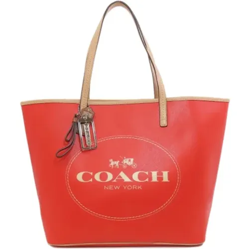 Pre-owned Tote Bags, female, , Size: ONE SIZE Pre-owned Fabric handbags - Coach Pre-owned - Modalova