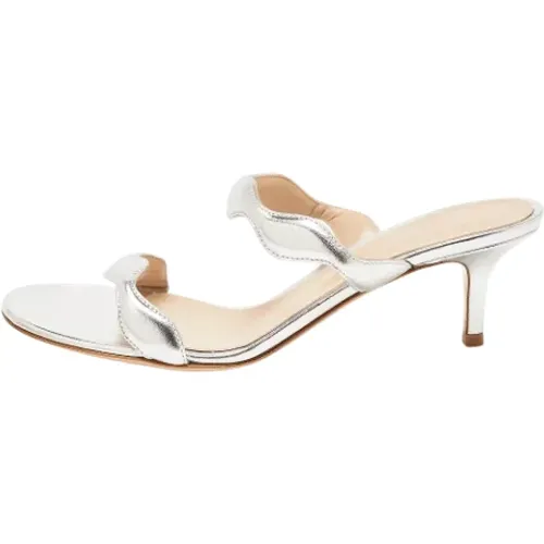 Pre-owned Sandals, female, , Size: 8 US Pre-owned Leather sandals - Gianvito Rossi Pre-owned - Modalova