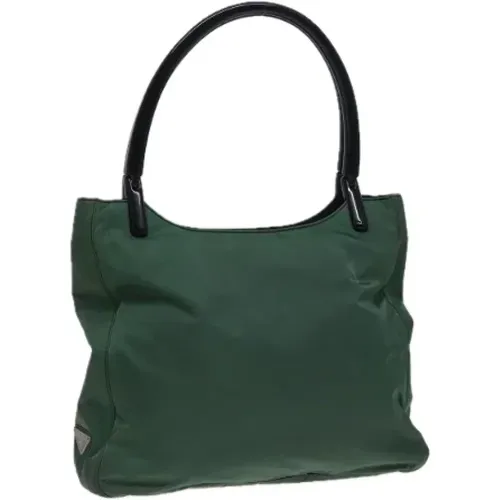 Pre-owned Tote Bags, female, , Size: ONE SIZE Pre-owned Nylon handbags - Prada Vintage - Modalova