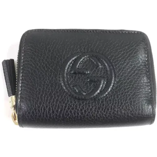 Pre-owned Wallets, female, , Size: ONE SIZE Pre-owned Leather wallets - Gucci Vintage - Modalova