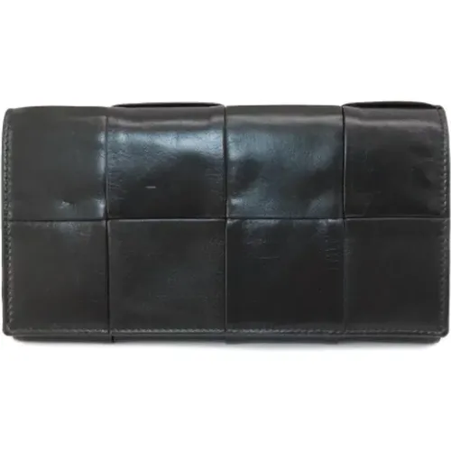 Pre-owned Wallets, female, , Size: ONE SIZE Pre-owned Leather wallets - Bottega Veneta Vintage - Modalova