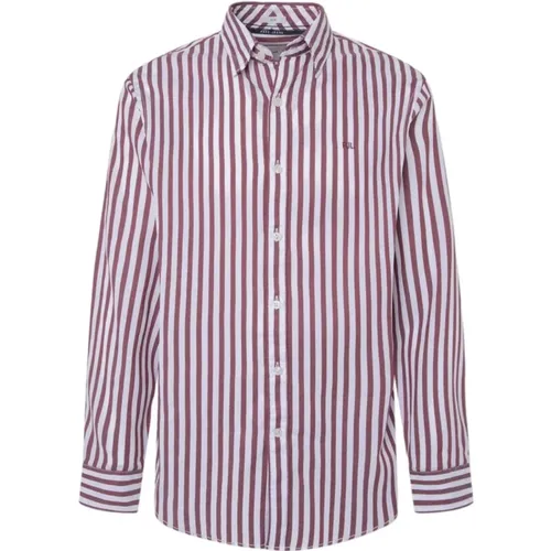 Striped Long Sleeve Shirt , male, Sizes: 2XL, S, M, XL, L - Pepe Jeans - Modalova