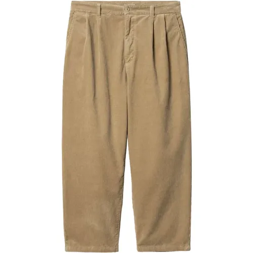 Wide Trousers, male, , Size: W31 Loose Corduroy Pants - Carhartt WIP - Modalova