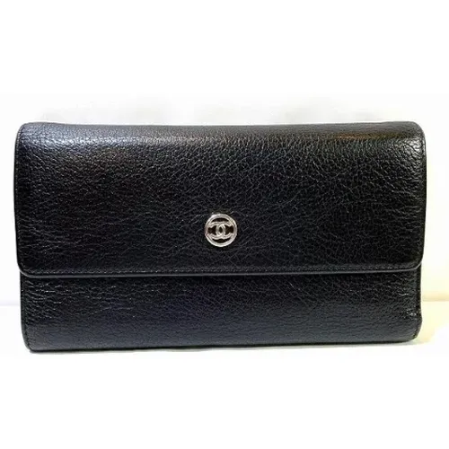 Pre-owned Leather wallets , female, Sizes: ONE SIZE - Chanel Vintage - Modalova