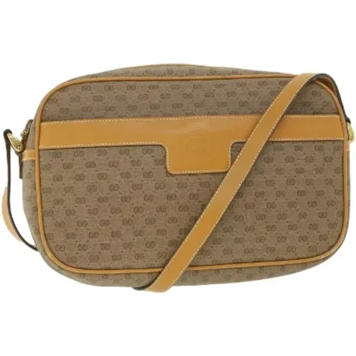 Pre-owned Cross Body Bags, female, , Size: ONE SIZE Pre-owned Leather gucci-bags - Gucci Vintage - Modalova