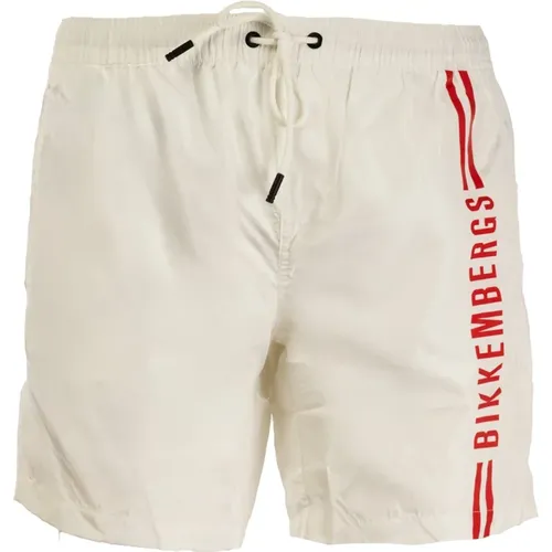 Herren Trendige Badeboxershorts , Herren, Größe: XL - Bikkembergs - Modalova