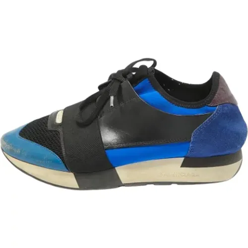 Pre-owned Leather sneakers , female, Sizes: 6 UK - Balenciaga Vintage - Modalova