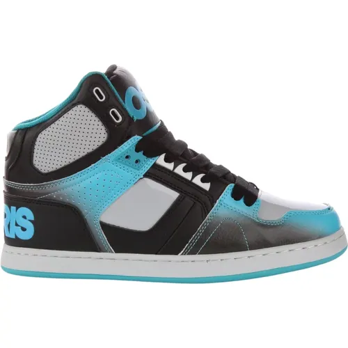 NYC 83 CLK Skate Shoe Black Blue , male, Sizes: 8 UK, 12 UK, 9 UK - Osiris - Modalova