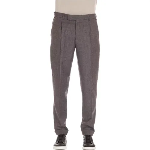 MultiColour Wool Trousers Rebel Fit , male, Sizes: L, XL, M, S, 2XL - PT Torino - Modalova