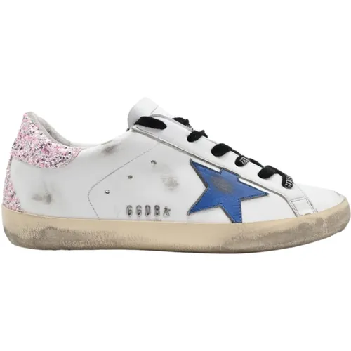 Blue Star Sneakers , female, Sizes: 6 UK - Golden Goose - Modalova