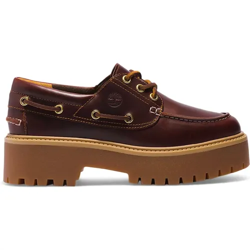 Sailor Shoes, female, , Size: 10 US Stone Street Boat Shoes - Timberland - Modalova