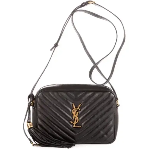 Pre-owned Cross Body Bags, female, , Size: ONE SIZE Pre-owned Leather shoulder-bags - Yves Saint Laurent Vintage - Modalova