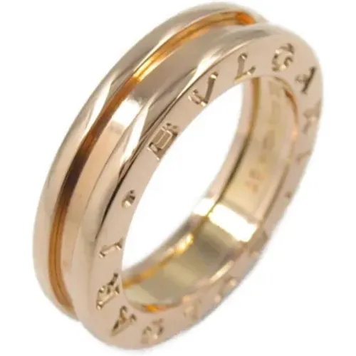 Pre-owned Jewellery, female, , Size: ONE SIZE Pre-owned Rose Gold rings - Bvlgari Vintage - Modalova