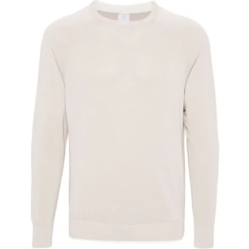 Long Sleeve Crewneck Sweater , male, Sizes: L - Eleventy - Modalova