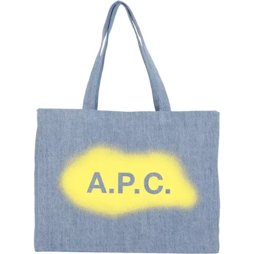 Tote Bags, female, , Size: ONE SIZE Bags.. Light - A.p.c. - Modalova