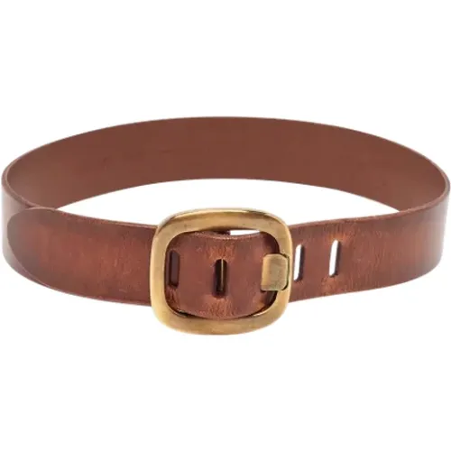 Pre-owned Leather belts , female, Sizes: ONE SIZE - Dolce & Gabbana Pre-owned - Modalova