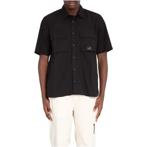Ripstop SS Shirt , male, Sizes: L, 2XL, M - C.P. Company - Modalova
